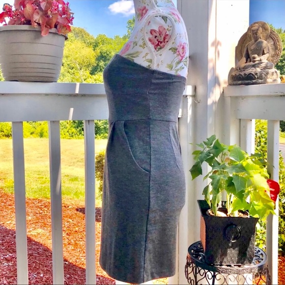 Express Strapless Dress - Picture 2 of 3